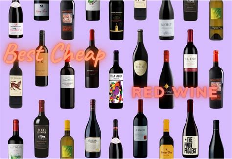 which inexpensive red wines are best under 5